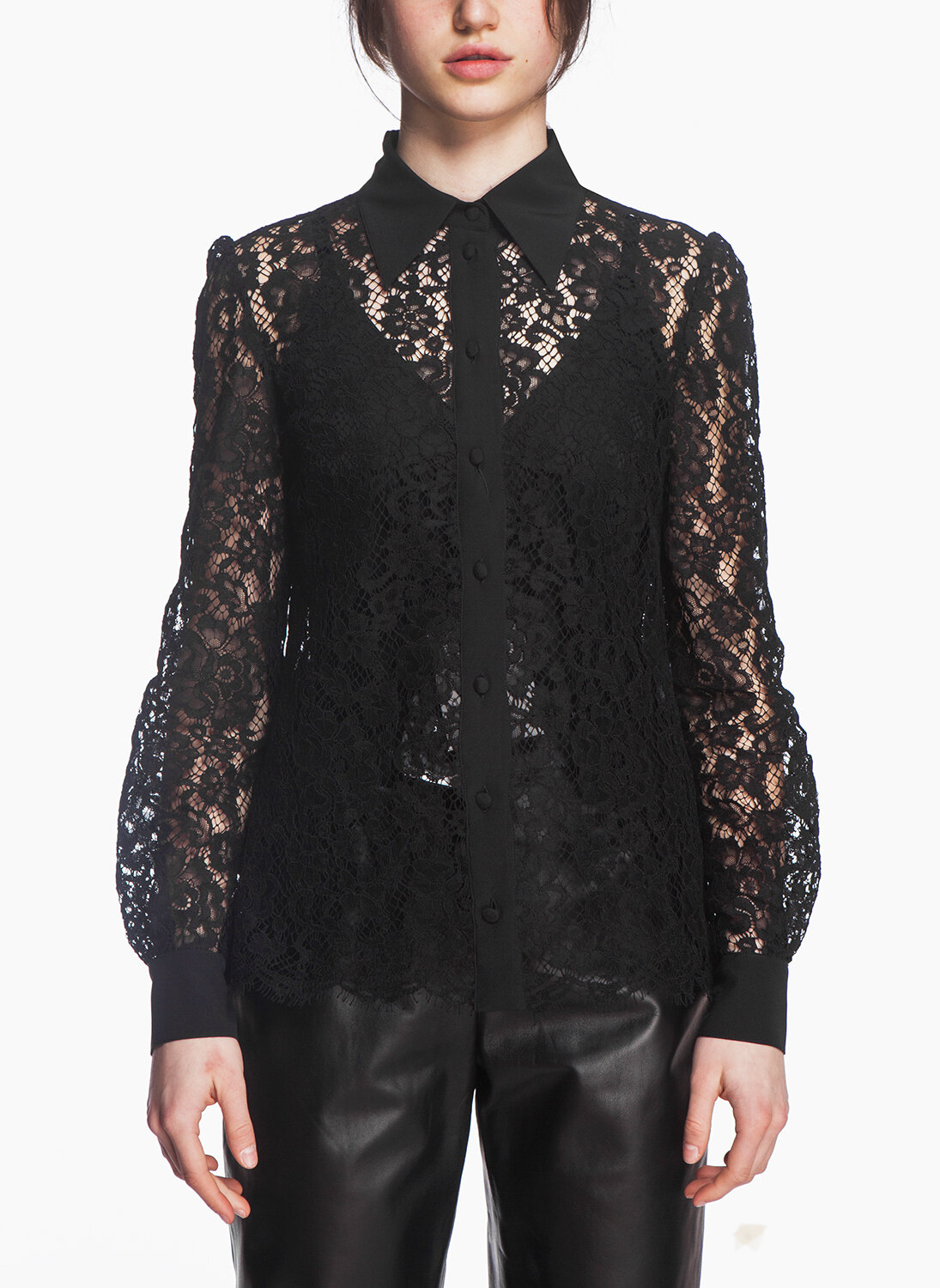 Дантелена риза Dolce&Gabbana