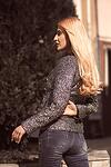 Women Fine Silver Tweed Blazer Slim Silhouette Premium Quality Jacket Business Attire Office Wear Feminine Trendy Coat Streetwear Fashion