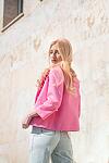 Women Pink Jacket A-line 3/4 sleeve Medium Length Blazer Autumn Business Attire Office Wear Everyday Style Feminine Chic Fashion Autumn