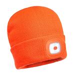 B029 - Beanie шапка с USB акумулаторна LED лампа