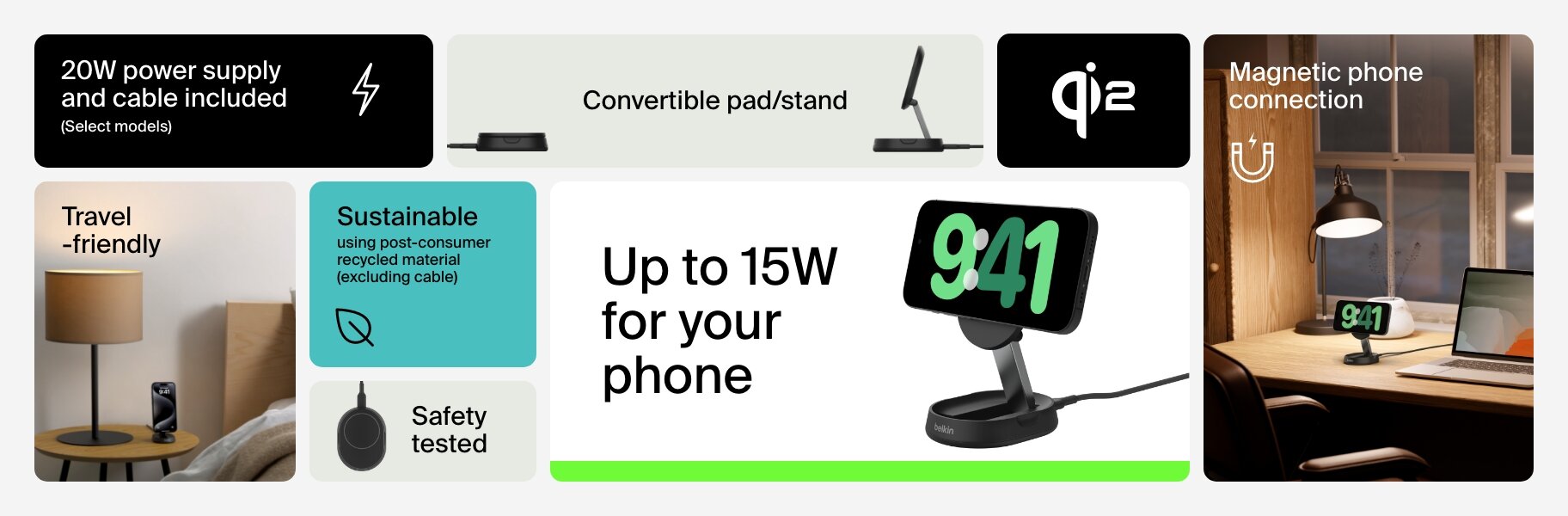 Belkin Qi2 Wireless Charger