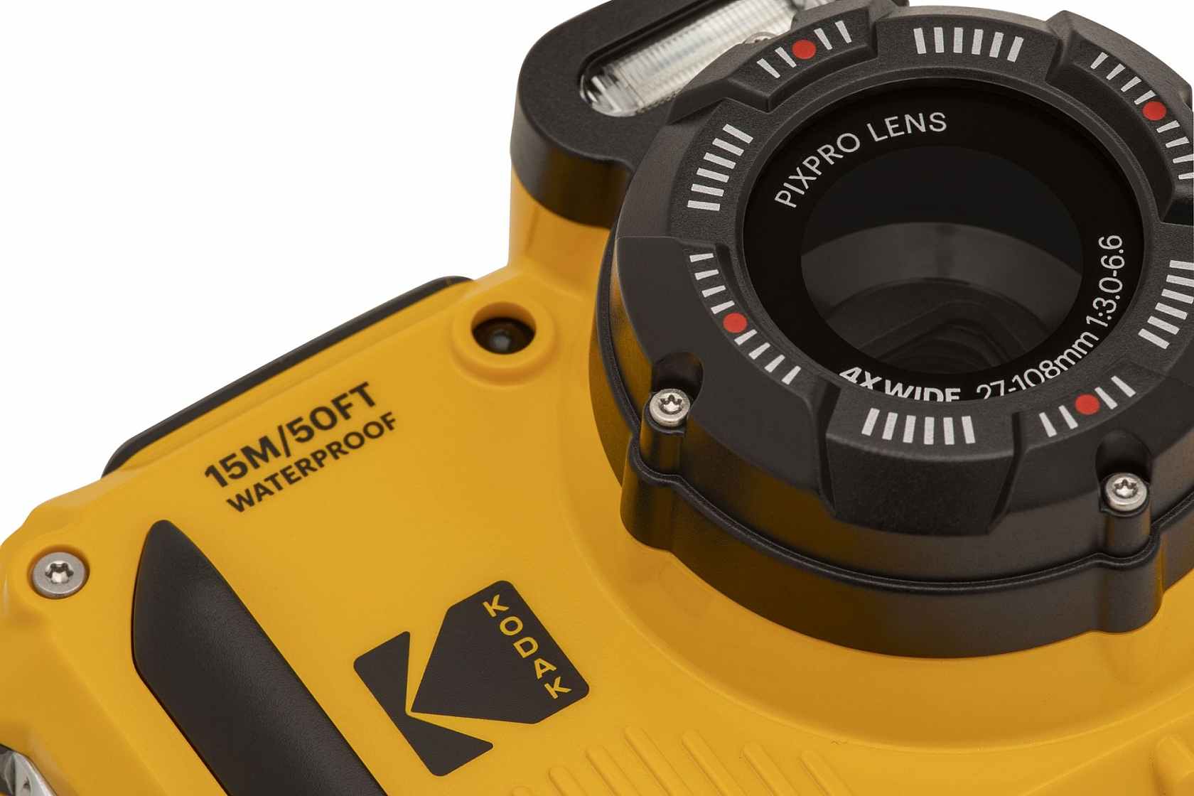 Kodak PIXPRO WPZ2 близък план