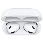 Безжични слушалки Apple - AirPods 3, бели