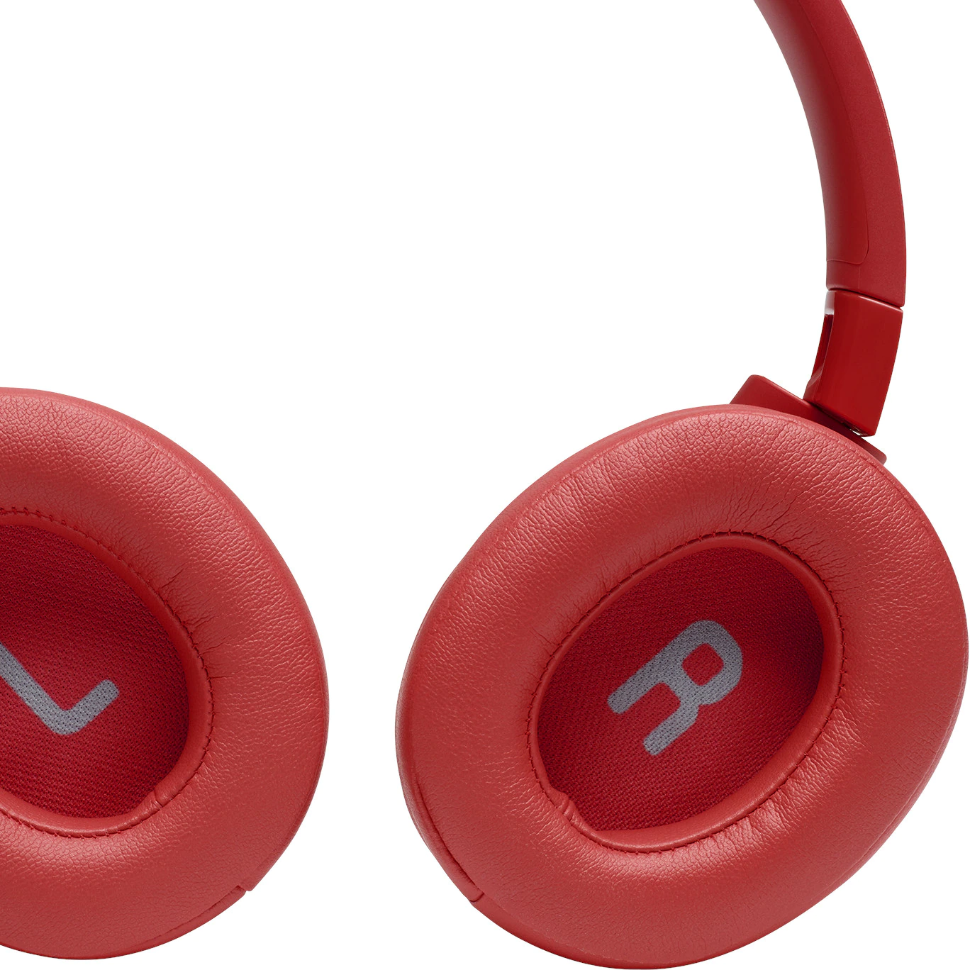 Безжични слушалки JBL - T700, червени
