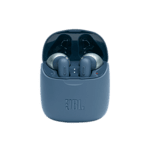 Безжични слушалки JBL T225, TWS, Сини