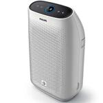 Пречиствател на въздух Philips AC1215/10, CADR 270 м3/час, 50W, Филтър HEPA NanoProtect, Сензор за качество на въздуха, Технология VitaShield, Бял