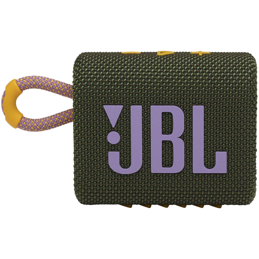 Портативна колонка JBL Go 3, Зелена