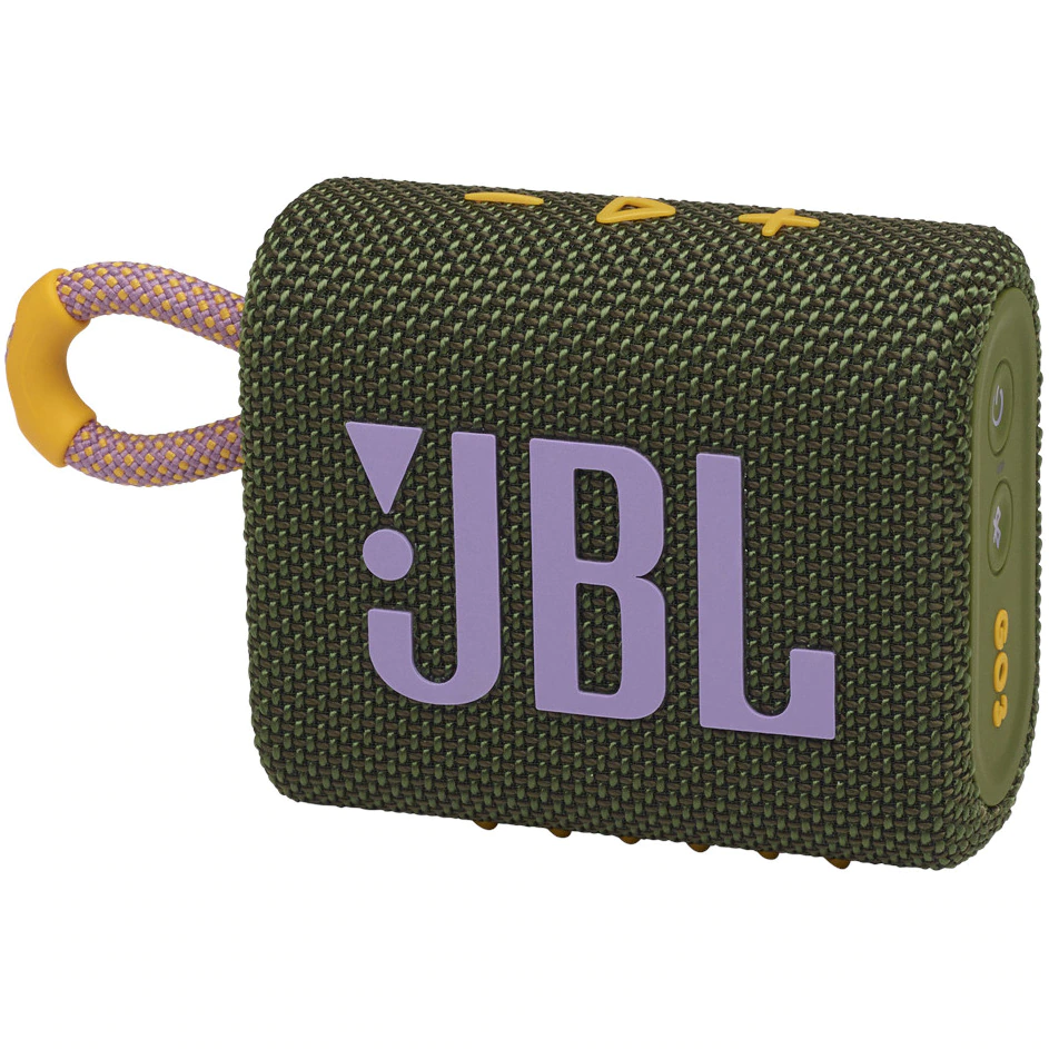 Портативна колонка JBL Go 3, Зелена