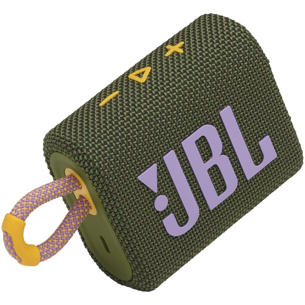 Портативна колонка JBL Go 3, Зелена