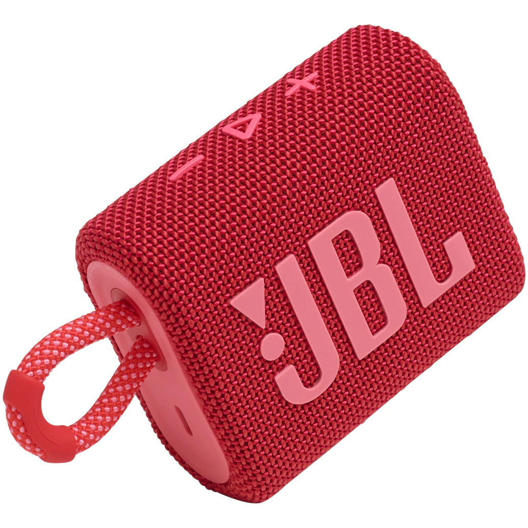 Портативна колонка JBL Go 3, Червена