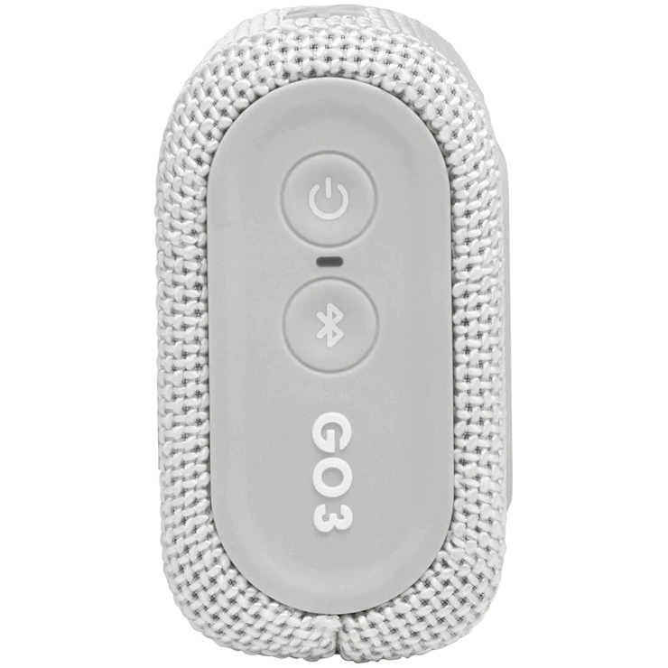 Портативна колонка JBL Go 3, Бяла
