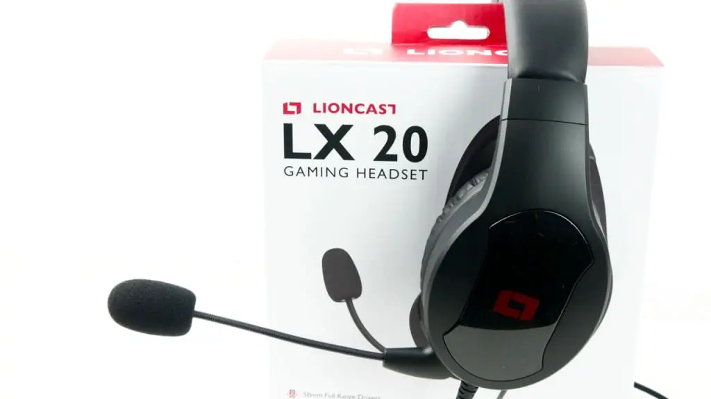 Геймърски слушалки Lioncast LX20, Черни