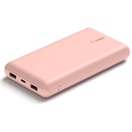 Външна батерия Belkin 20K USB-A/ C 15w, розов