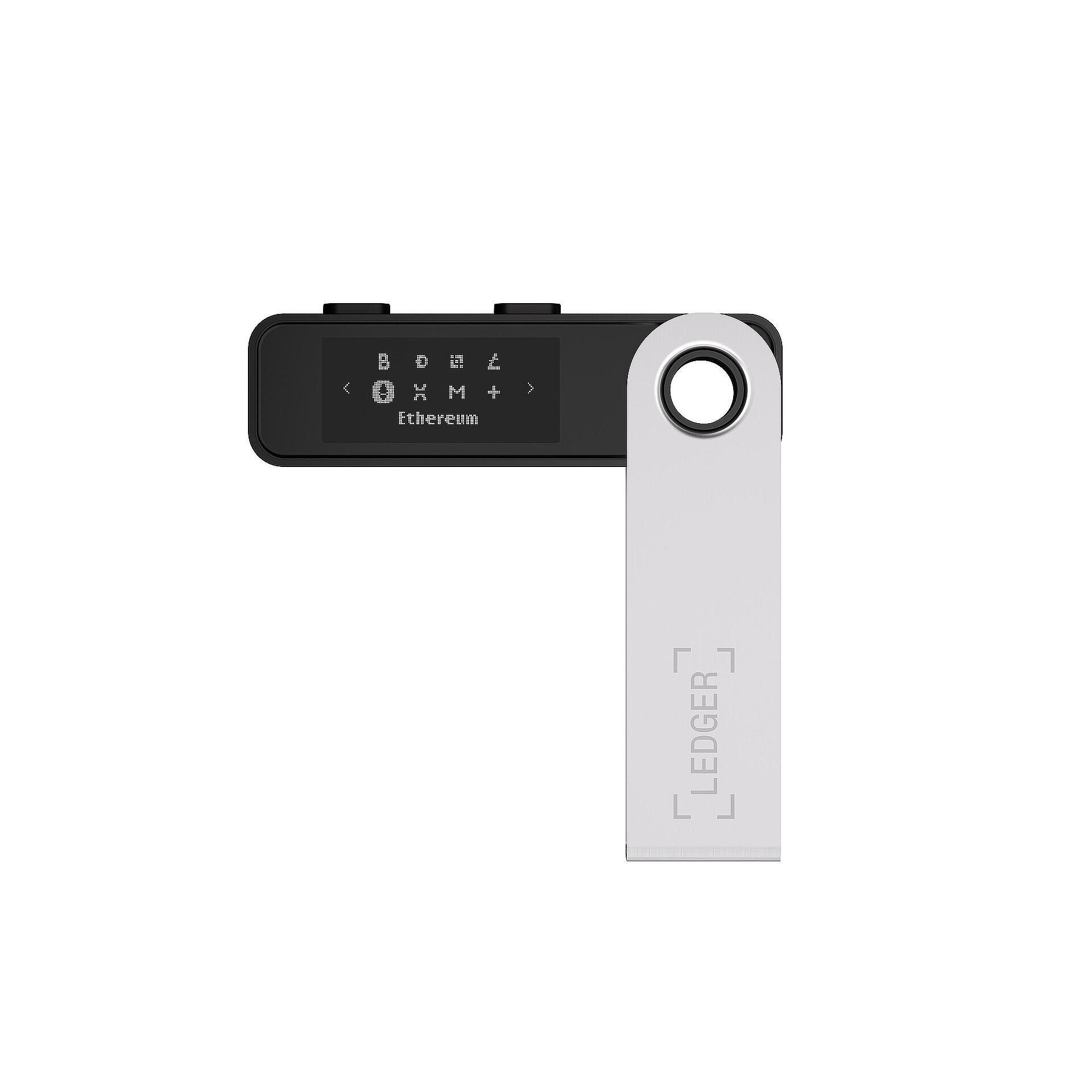 Хардуерен портфейл за криптовалути Ledger Nano S Plus, Черен