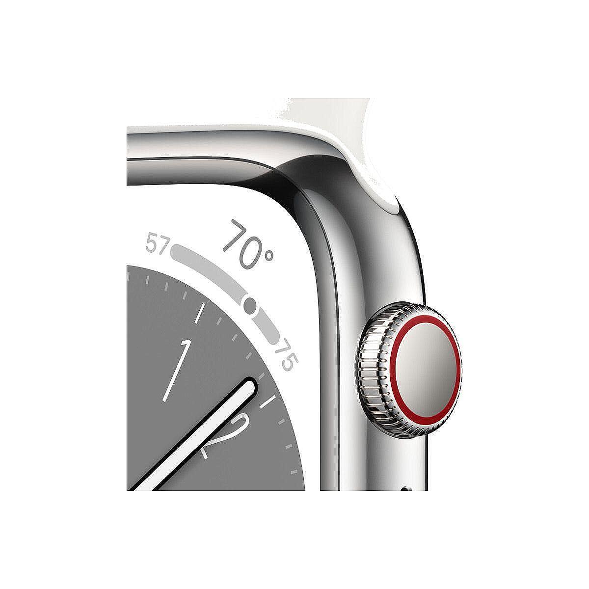 Смарт часовник Apple Watch Series 8 GPS Cellular 45mm, Златен-Copy