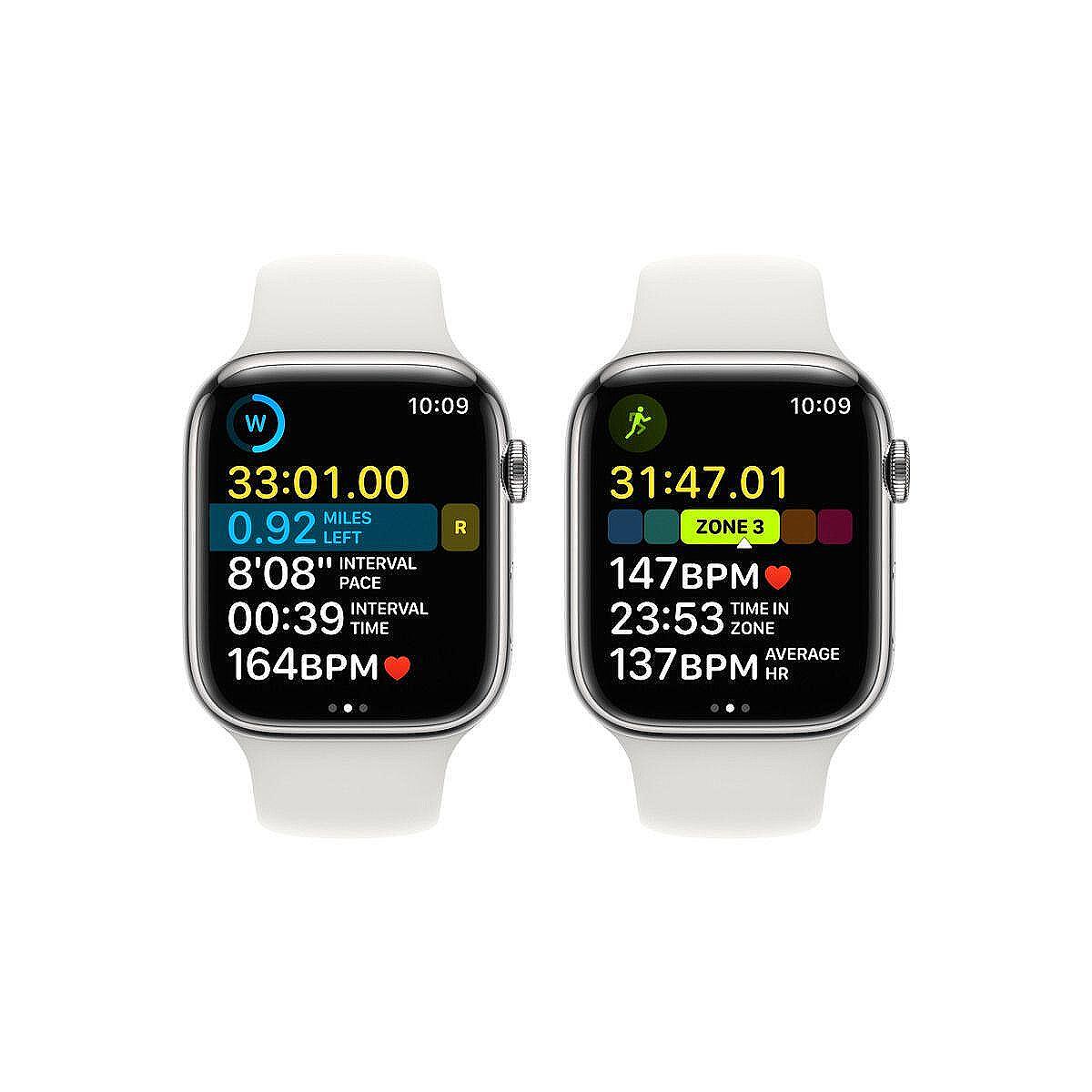 Смарт часовник Apple Watch Series 8 GPS Cellular 45mm, Златен-Copy