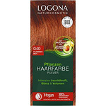 Био растителна боя за коса на прах, Червен пламък 040 Logona 100 г (2 x 50 г)