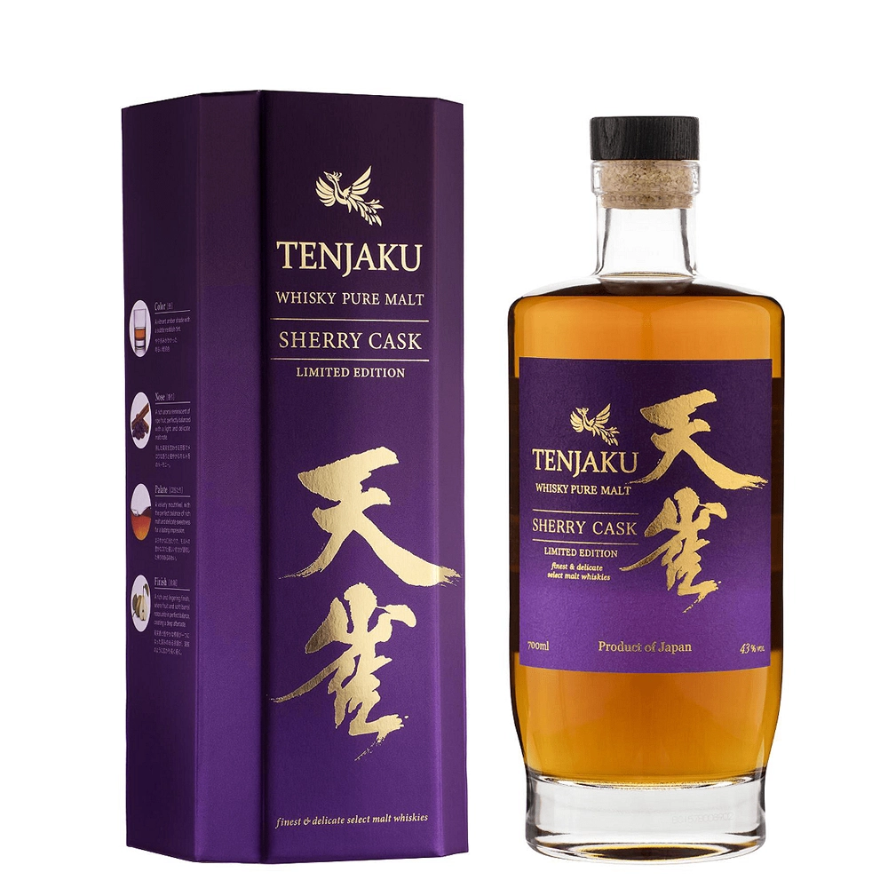 Японско уиски Tenjaku - Sherry Cask, 0.7л