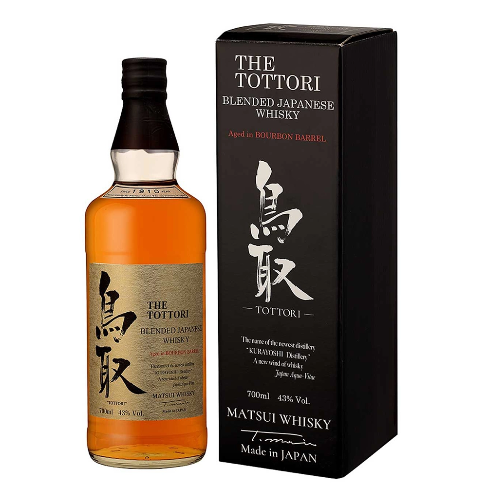 Японско уиски The Tottori - Bourbon Barrel, 0.7л