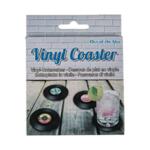 Подложки за чаши Out of The Blue - Vinyl Coaster, 4 бр.