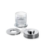 PHILIPPI Метални подложки за чаши “Rings“ - 7 части
