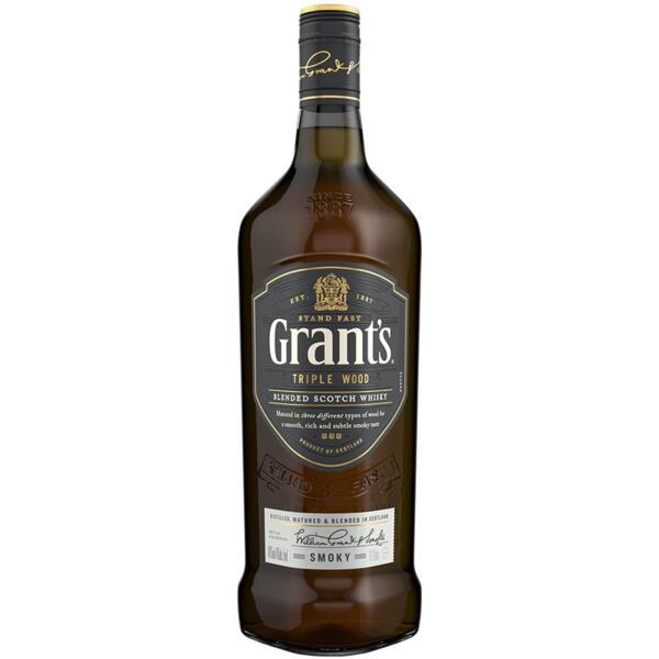 Уиски Grant's - Triple Wood Smoky, 0.7л