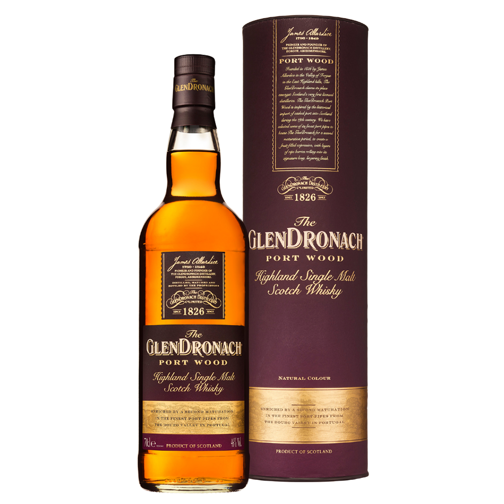 Уиски The GlenDronach - Port Wood 0.7л