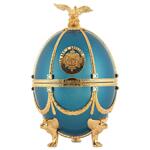 Водка Imperial collection Faberge Тurquoise Metalic В Кадифена Кутия 40% 0.7L