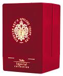 Водка Imperial collection Faberge Burgundy с инкрустирани птици В Кадифена Кутия 40% 0.7L