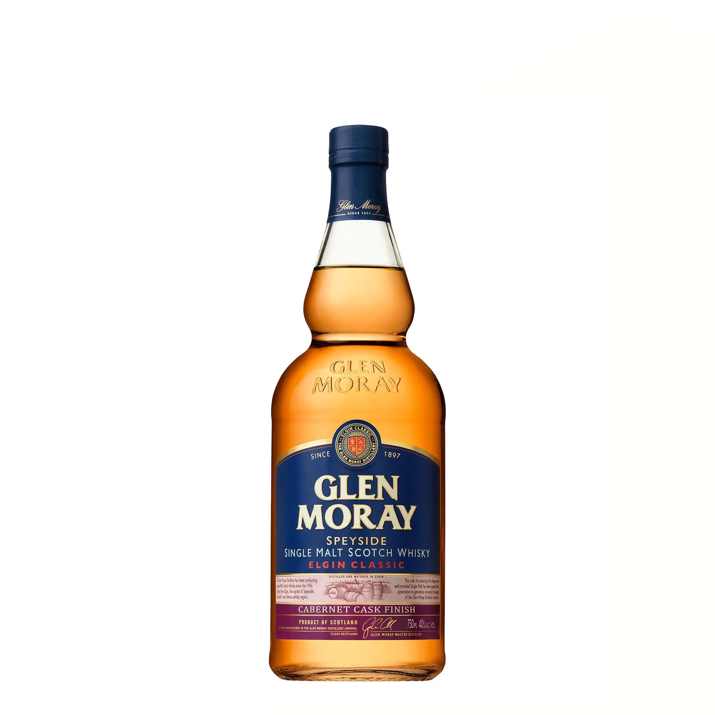 Малцово уиски Glen Moray ‘Cabernet Cask Finish’ 0.7L