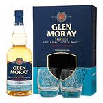 Уиски Glen Moray Peated в комплект с 2 чаши 700ml.