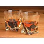 Уиски комплект Ancore - Scotch Whisky, 4x чаши и базалтови охладители-Copy