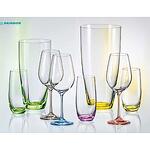 Чаши за бяло вино 350 мл Bohemia Crystalex Rainbow