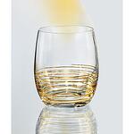 Чаши за уиски Bohemia Crystalex Viola Gold Spiral