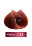 L'Oreal Majirel - Професионална боя за коса - 7.43 - средно русо медно златисто - 50 ml