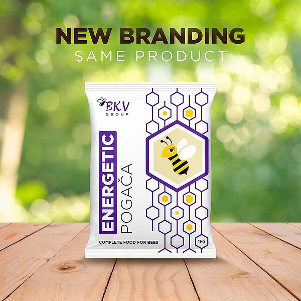 BKV ENERGETIC Висококачествена храна за пчели (Паста)