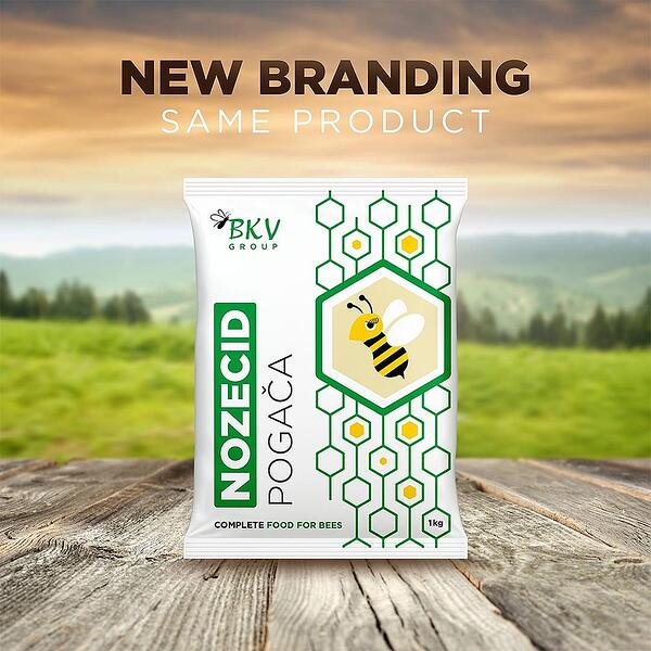 BKV NOZECID висококачствена храна за пчели (паста)
