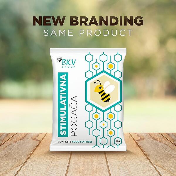 BKV STIMULATIVNA Висококачествена храна за пчели (Паста)