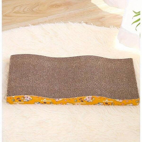 Драскало от картон вълнообразно