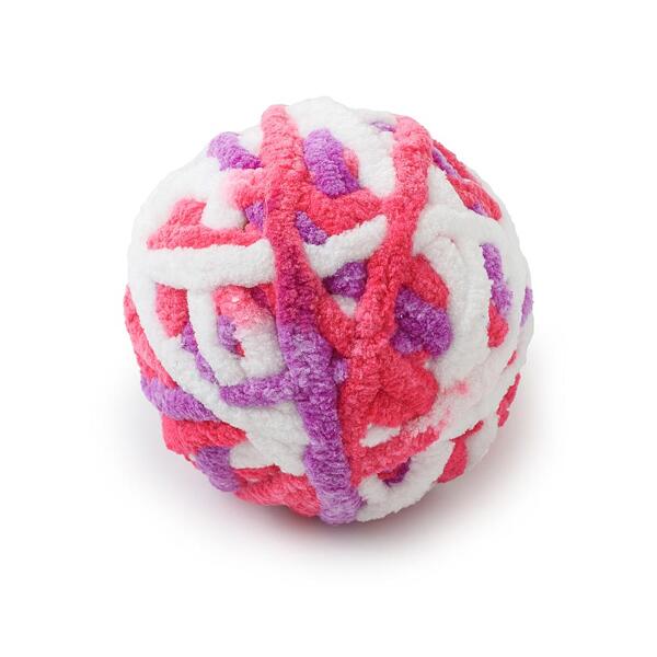 Играчка за коте - топче от прежда Ф 8 см