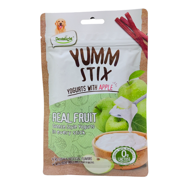 Лакомства Yumm stix Yogurts with Apple WET and SOFT, с Йогурт и ябълка 70 гр
