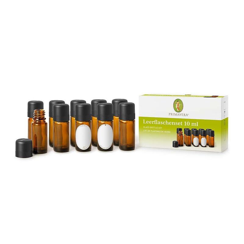 Комплект 10 бр. шишенца за етерични масла | MAKASA