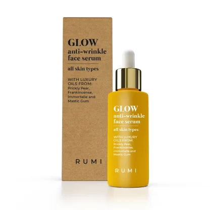 GLOW серум против бръчки с ценни етерични масла, Rumi Cosmetics