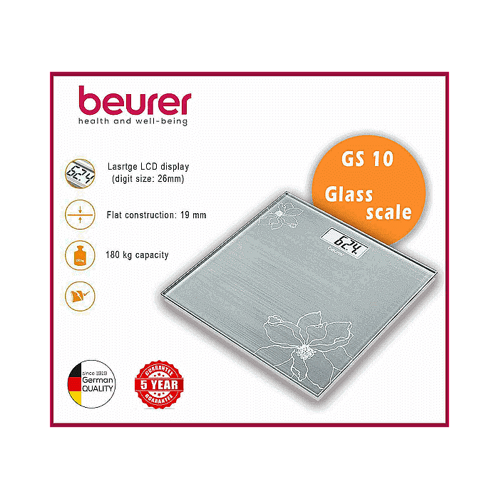 Кантар за тегло Beurer GS 10 Сив