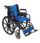 Инвалидна количка синя