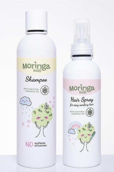 Шампоан и спрей за разресване с масло от Моринга