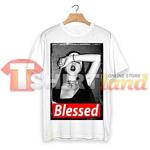 Тениска "Blessed" F93