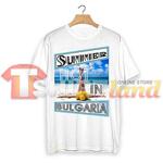 Тениска "Summer hot in Bulgaria" F102