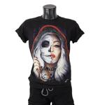 Тениска Skull Pirate Girl 3D-135