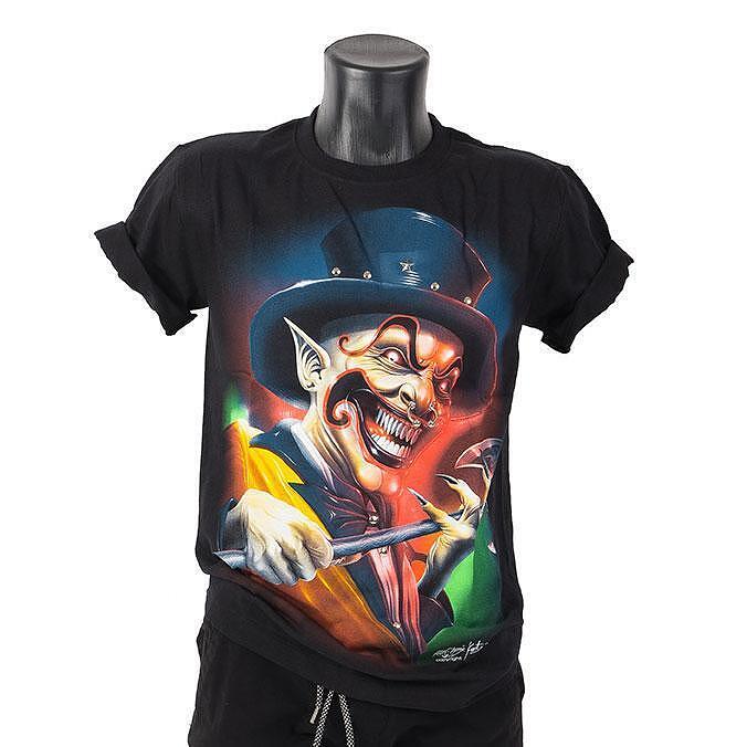 Тениска Mad Smiling Joker with Hat